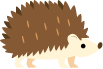 Background hedgedog