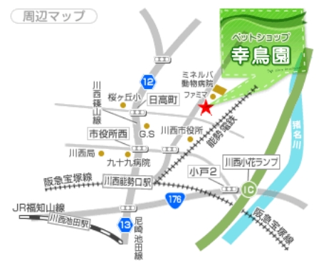 Shop map